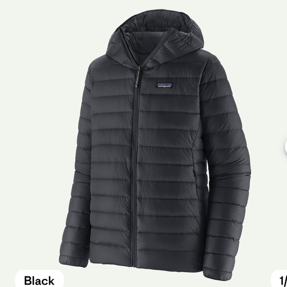 Patagonia Men’s Down Sweater Hoody Size Large- Black
